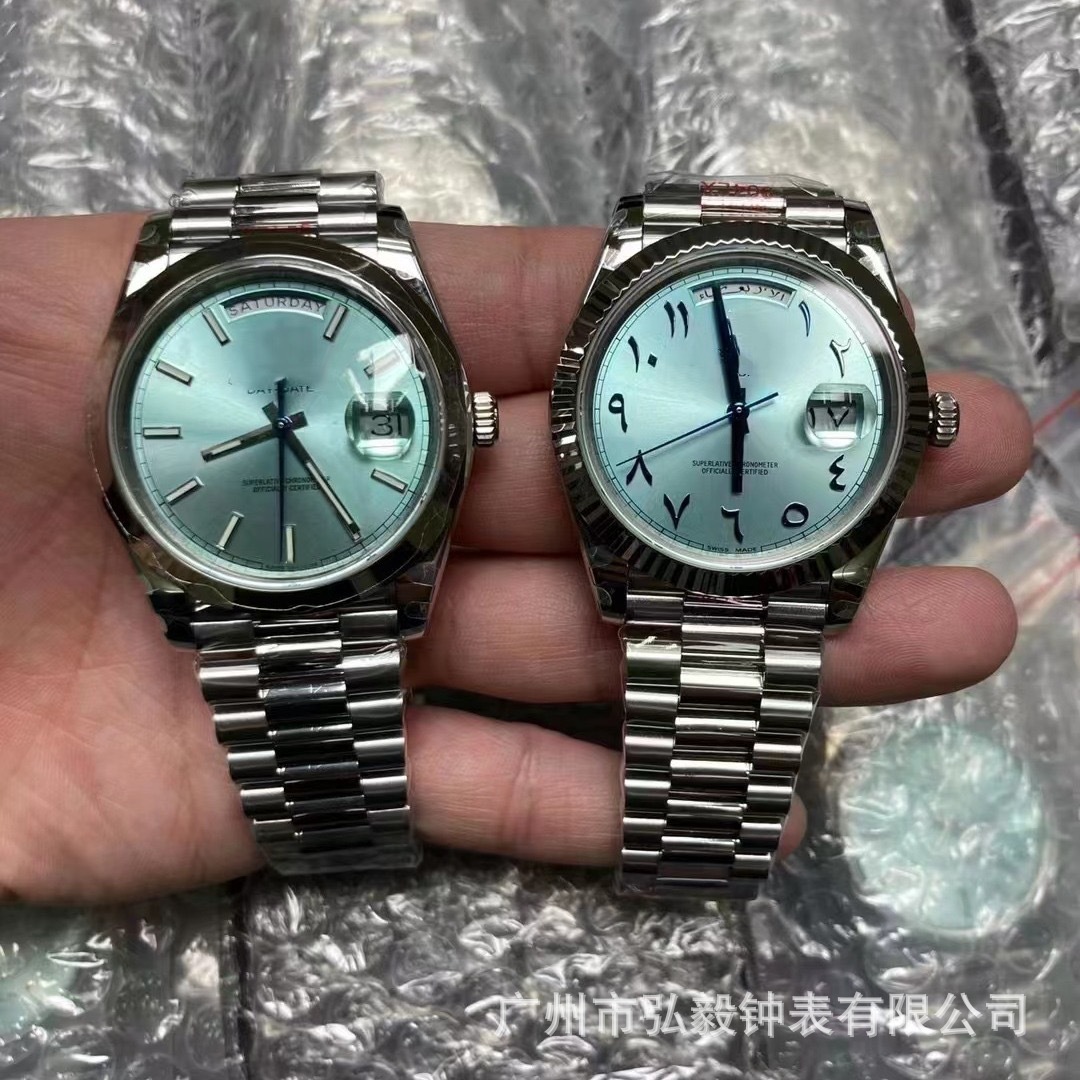 Laojia Datejust Automatic Mechanical Watch Oyster Steel Strap Sapphire Mirror Waterproof Luminous Couple Men's Watch