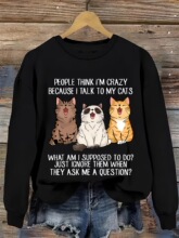 G 44290 Position Print Crew Neck Hoodie ��λӡ��Բ������
