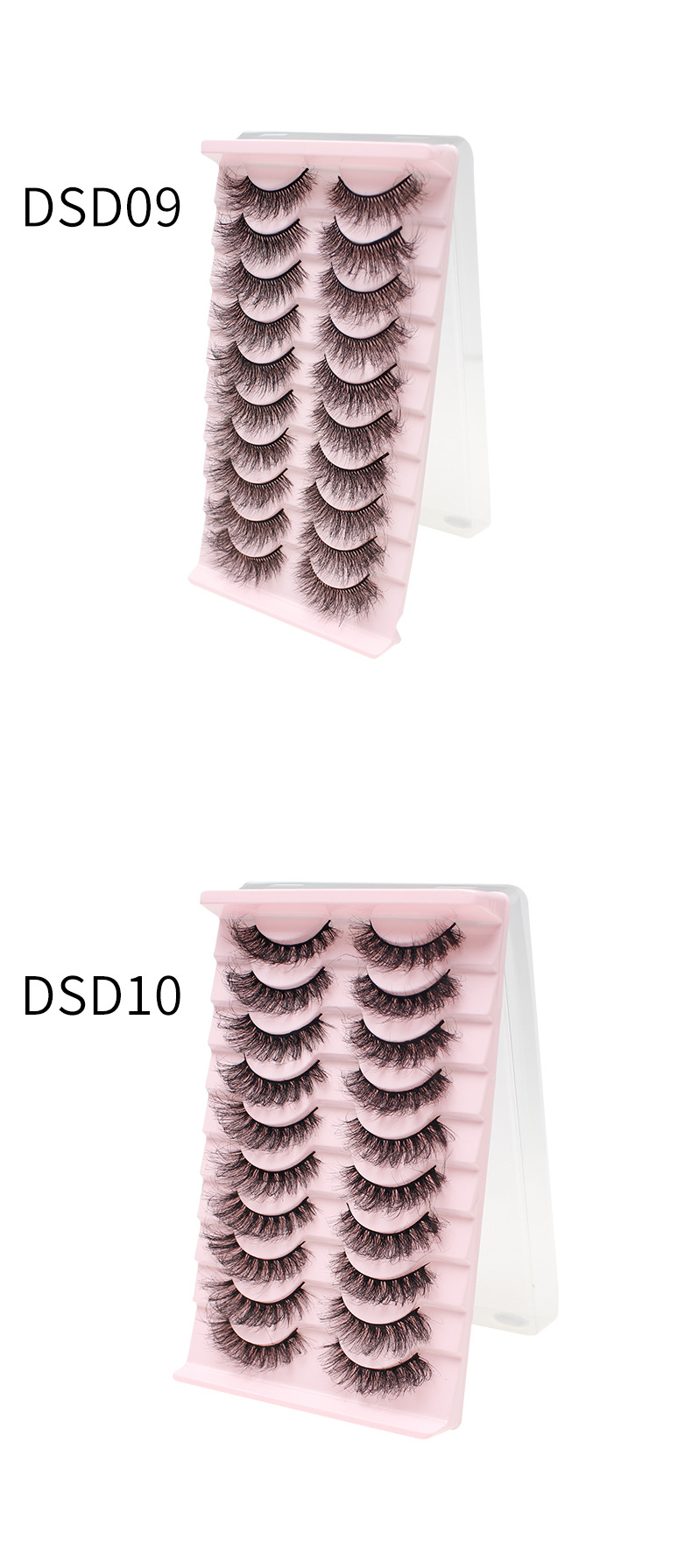 Simple Style Solid Color Chemical Fiber False Eyelashes 1 Piece display picture 1