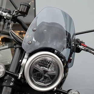 Suitable for Triumph Bonneville Scrambler 1200 Xc Xe Modified Front Windshield
