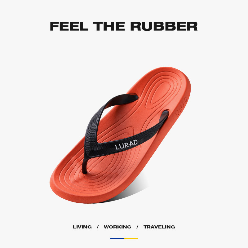 New summer slippers men's flip-flops Korean fashion indoor and outdoor fashion men's casual beach sandals wholesale