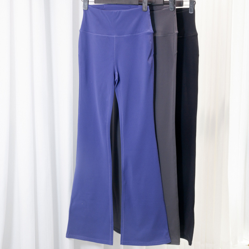New Style Yoga Wear, Outdoor Stretchy and Comfortable, High-Waisted, Slim-Fit, Flared Sports Fitness Yoga Wide-Leg Pants