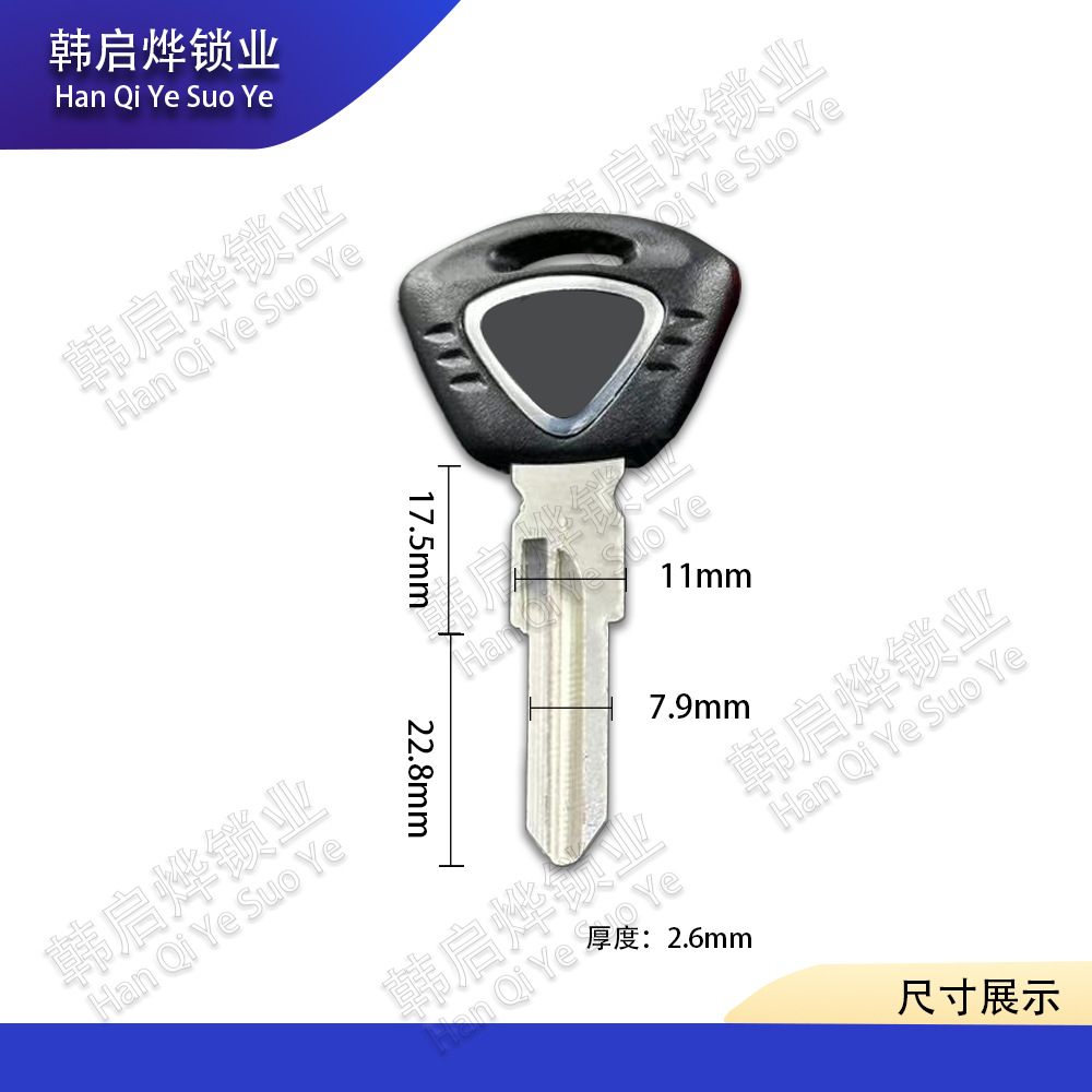 Triumph Retro Motorcycle T100 T800 T900 High-Quality Key Blank Key Handle Key Ring