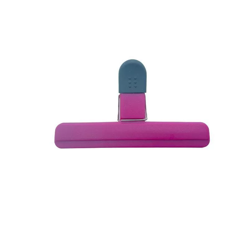 Копия silicone fresh -keeping clip многоцелевой пищевой - grade герметичная застежка для закусок, влагостойкая, простой пластиковый пакет - закрутка