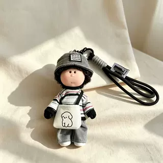 迷你皮革帆布小包---西班牙土豆娃娃长腿Kitty拉布布可用斜挎包