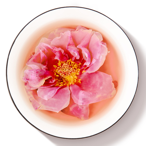 Premium Gift Boxed Flower Tea - Yunnan Heirloom Red Rose Dried Flowers  Whole New Flowers Large Double Blooms Edible Rose Petal Tea Garnish