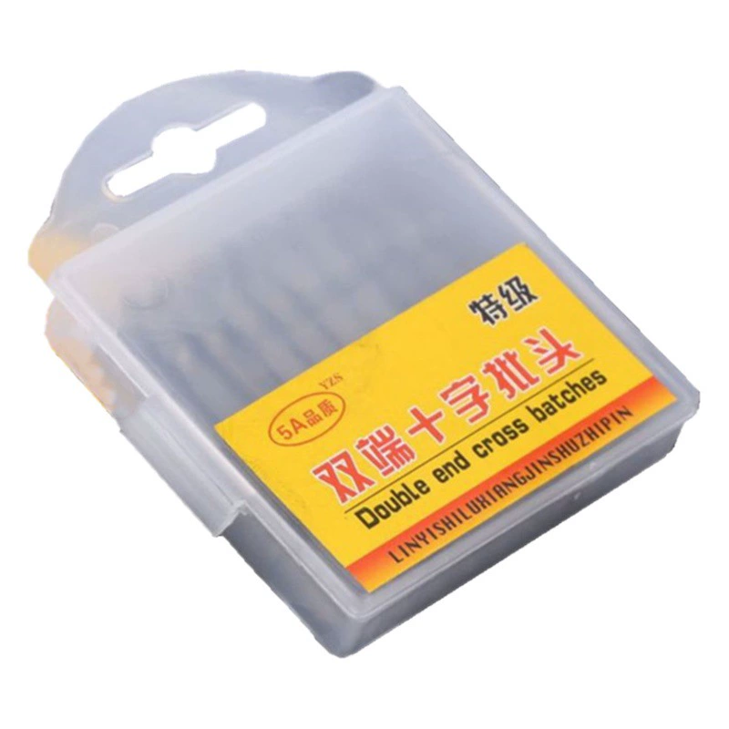 S2 ветряная головка Ручная дрель с двумя головками крестового винта партия оригинального цвета пескоструйная обработка 5A класса головка 45 стальной ветряной головки