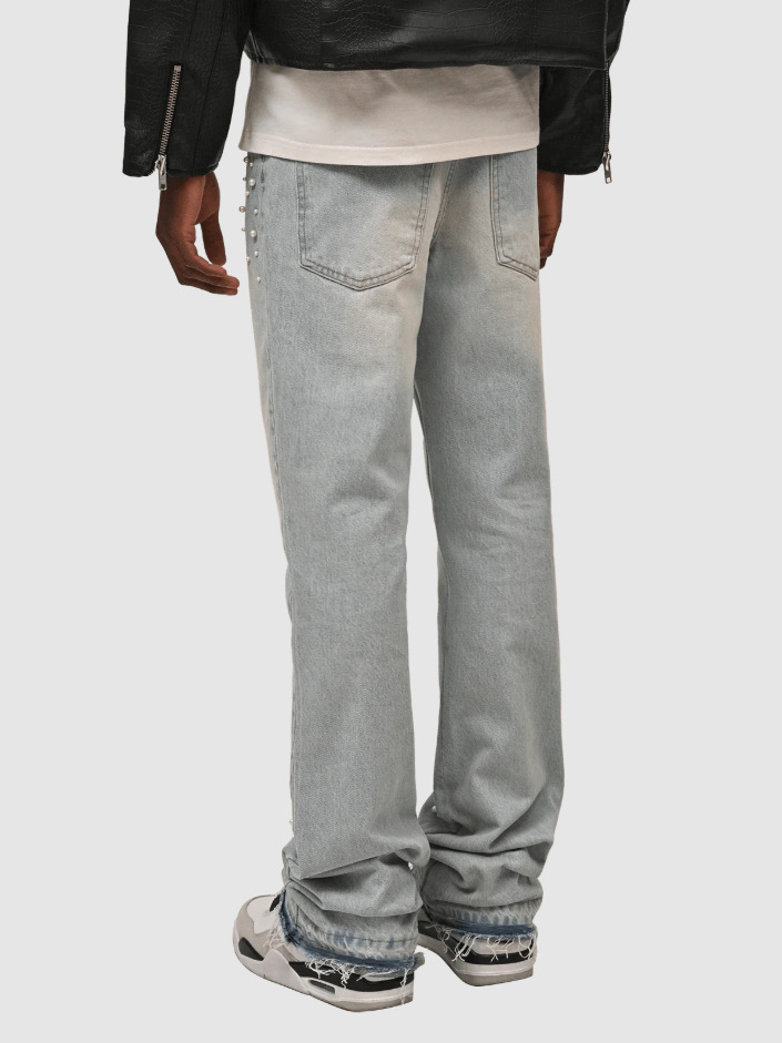 Herren Jeans Mit Geradem Bein Und Modernem Stretch Material_voghion.com