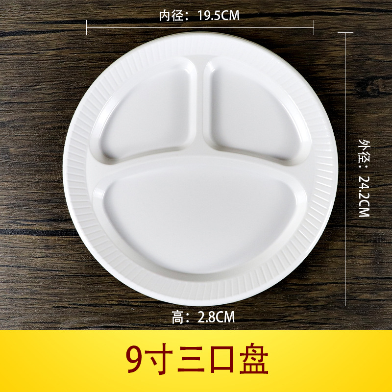 Xinsen placa desechable transfronteriza redonda oval PS color engrosada transparente fruta partido placa