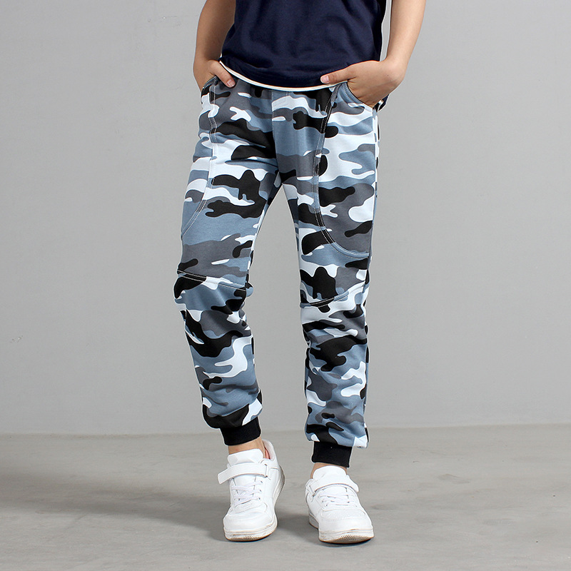 Pantalones de otoño para niños, estilo coreano, nuevos pantalones deportivos largos para niños, pantalones casuales de algodón puro para niños grandes, pantalones antimosquitos, pantalones para niños al por mayor