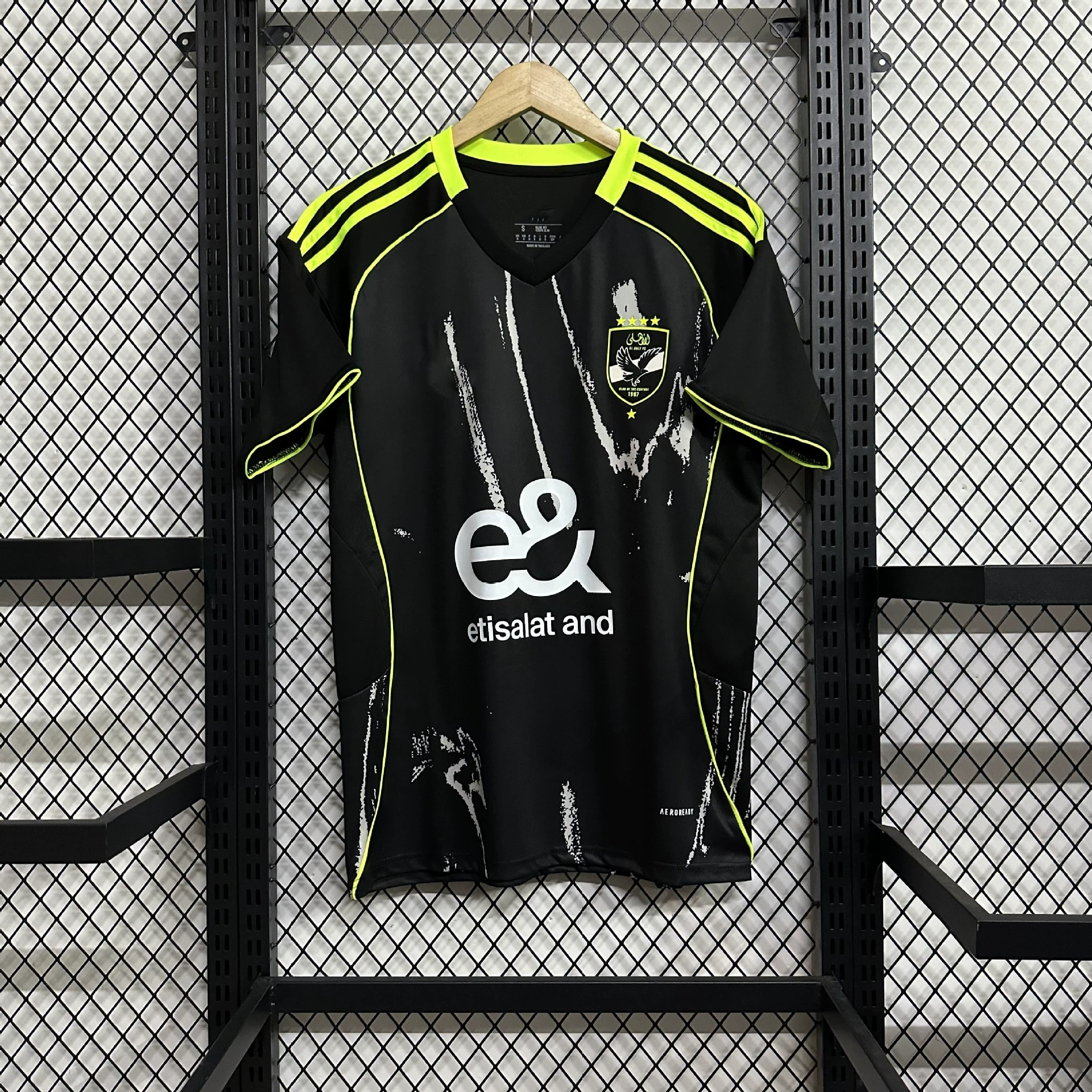 25-26 Club's new football uniform Barcelona Juventus Oasis ко-брендированная футболка с коротким рукавом джерси популярность