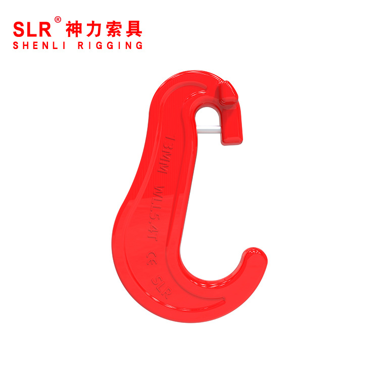 神力索具 高强度合金钢 薄型高强度板钩 货钩挂钩羊角滑钩 可批发