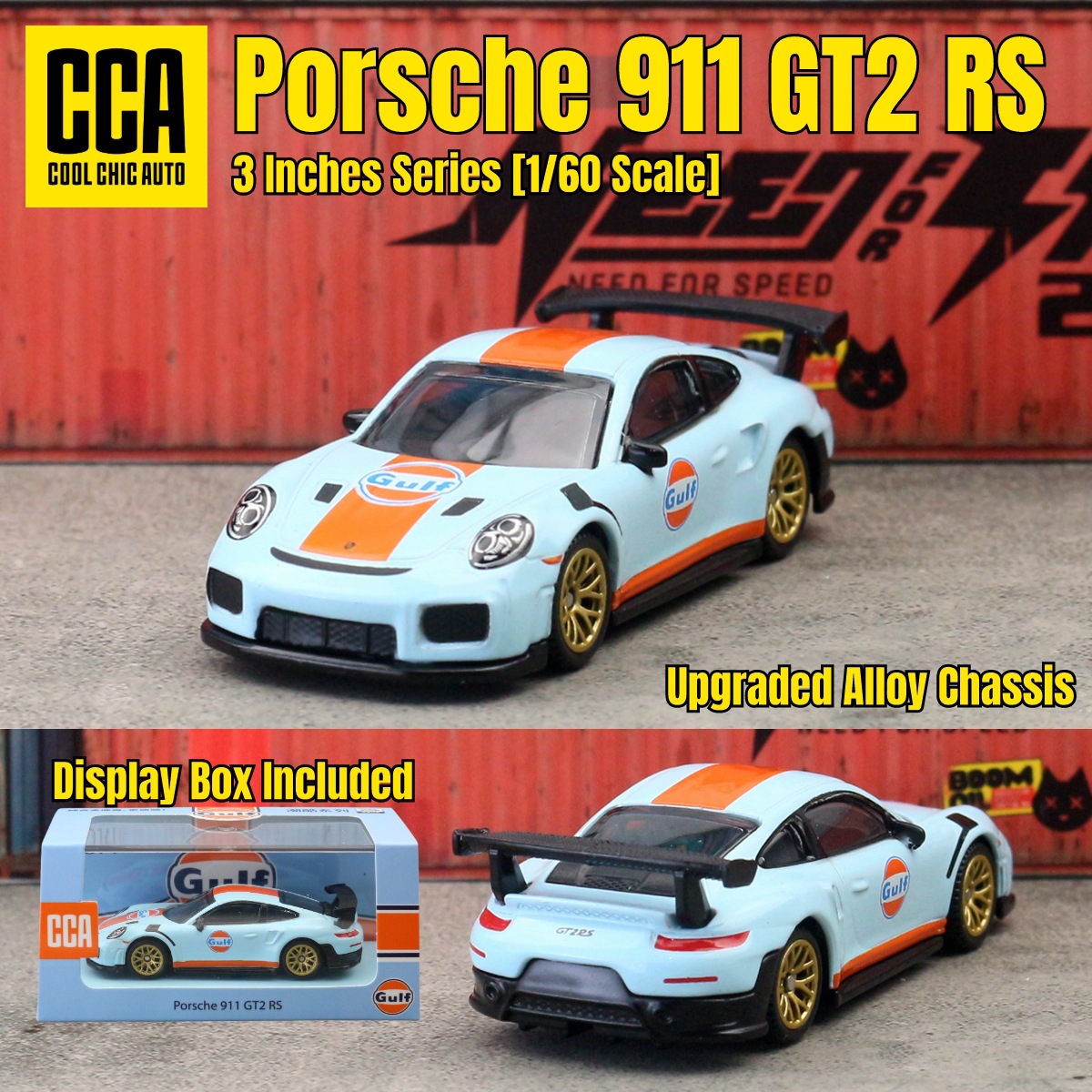 Porsche 911GT2RS-GULF