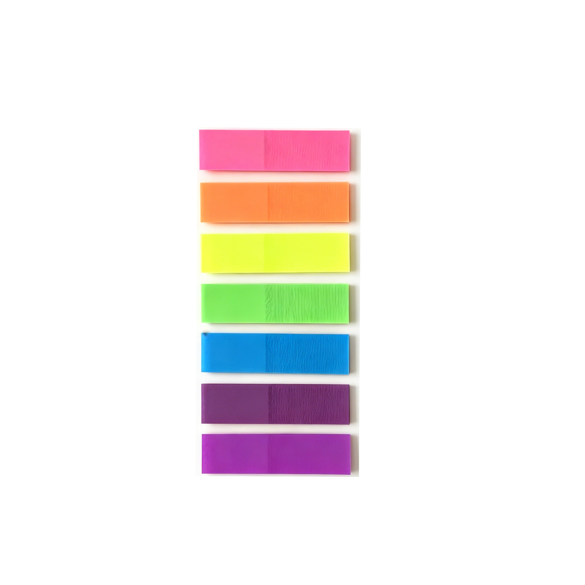 Notas adhesivas transparentes extraíbles de 10 colores, notas adhesivas impermeables para estudiantes, pegatinas de índice de colores Morandi de secado rápido, impermeables y de secado rápido