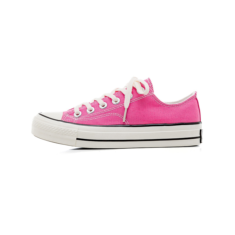 Rosa 1970s zapatos de lona bajos zapatos casuales para hombres y mujeres zapatos de nicho estudiantes zapatos de tablero al por mayor