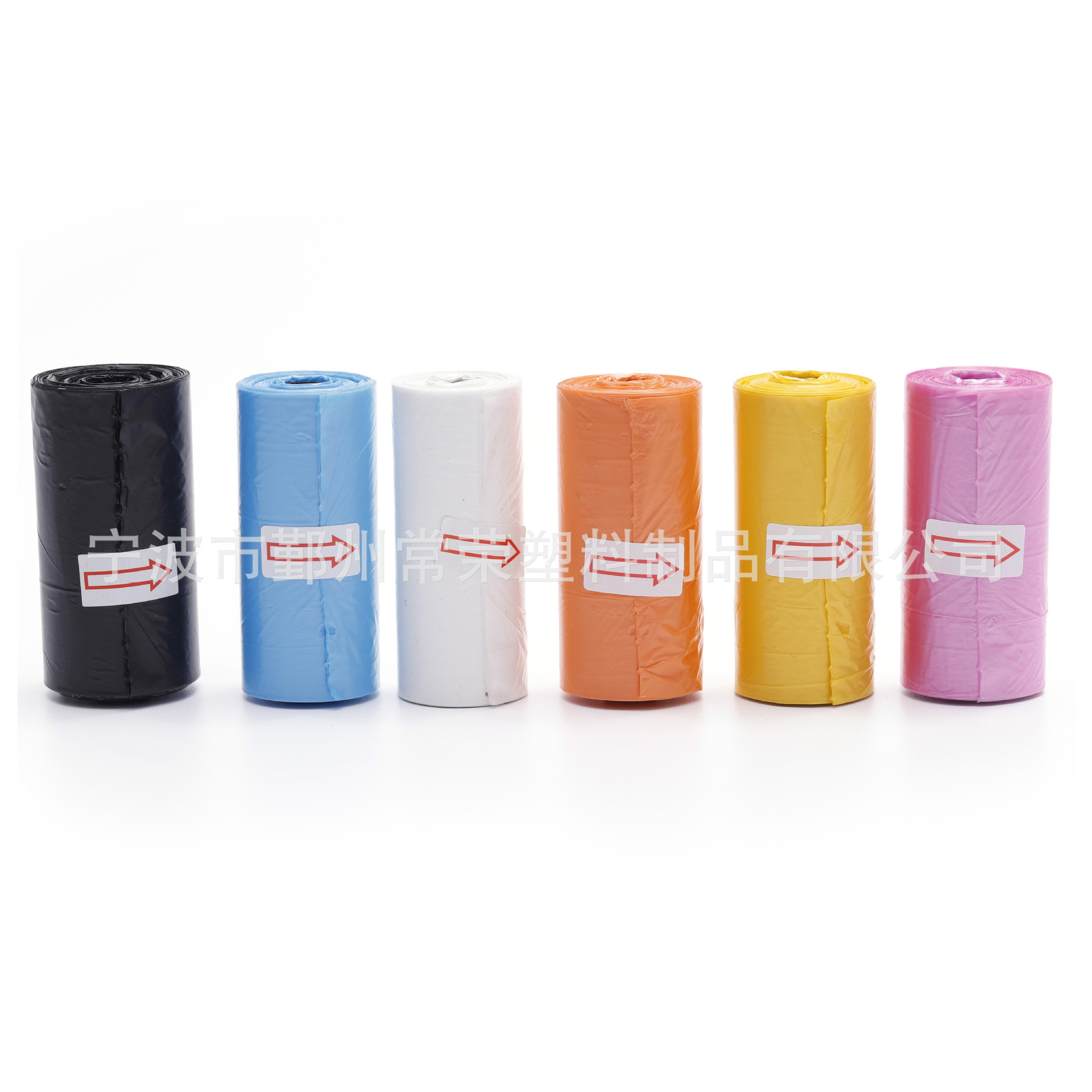 Biodegradable PET garbage bag thickened dog stool bag pet dispenser set wholesale pet stool bag