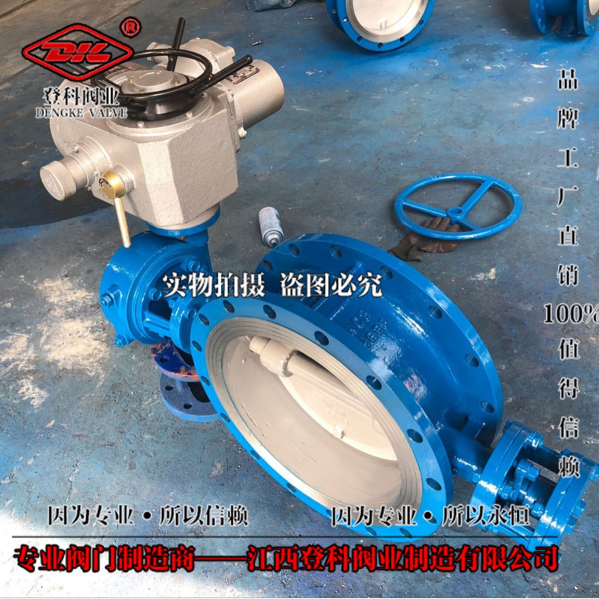 阀门厂家 D943H-25C DN600 涡轮蜗杆蝶阀带外置轴承法兰碳钢蝶阀