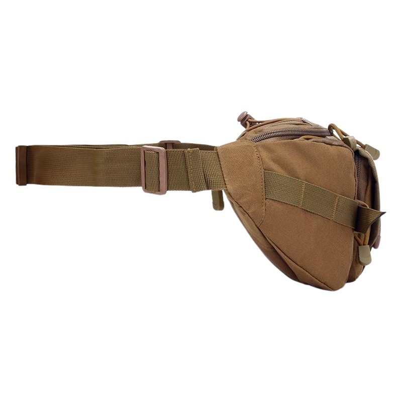 Bolso del ventilador del Ejército de los hombres deportes al aire libre de gran capacidad impermeable táctica cintura bolsa ciclismo viaje corriendo bolsa de pecho multifuncional