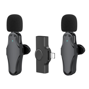 Cross-border new 2.4g wireless collar clip microphone TikTok live broadcast microphone outdoor interview recording professional wireless microphone