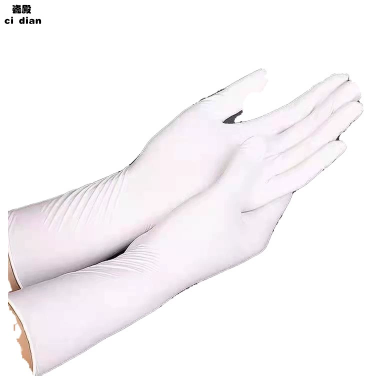 Disposable long durable harmless gloves PVC