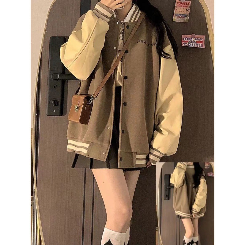 mlb Female models coat Autumn Exorcism junior middle school high school student Easy Korean Edition Jacket Early Autumn jacket Manufactor