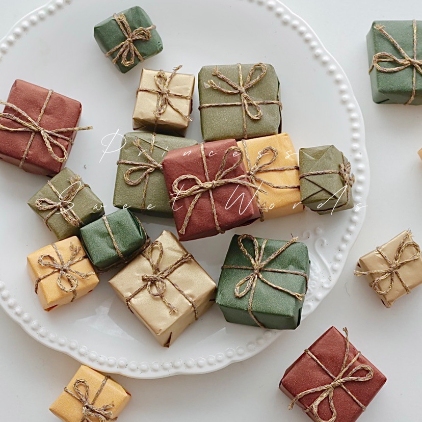 그림에 표시된 혼합 색상 선물 팩 중소형 17개/세트