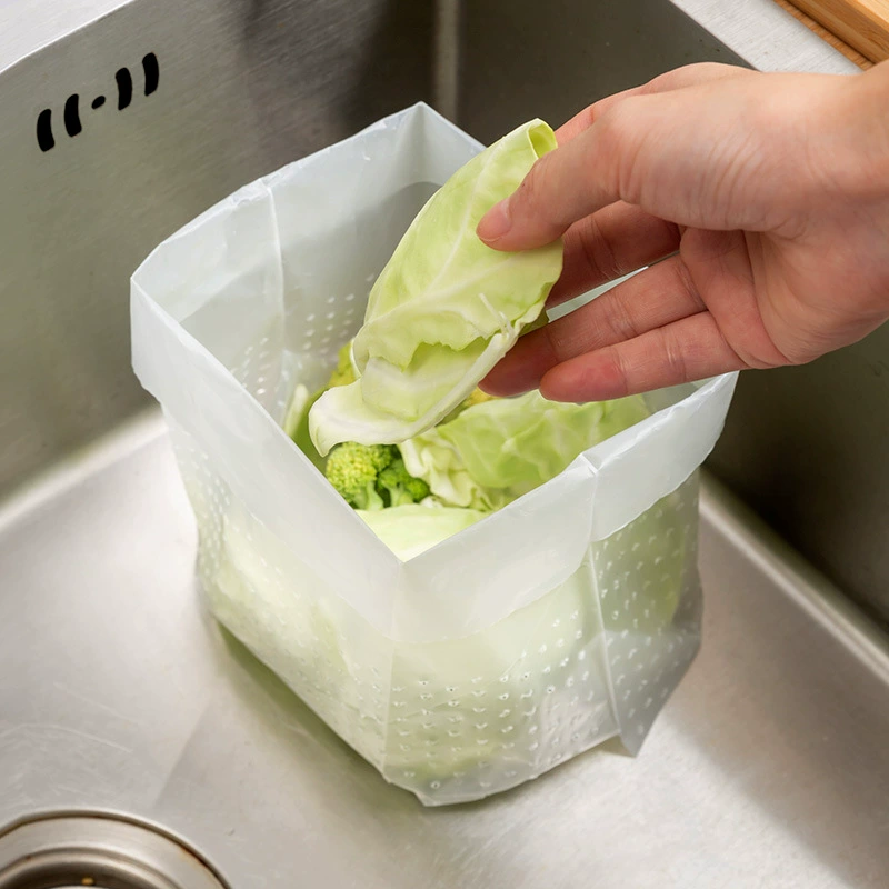 Drying rack, water container, big garbage bag, filter