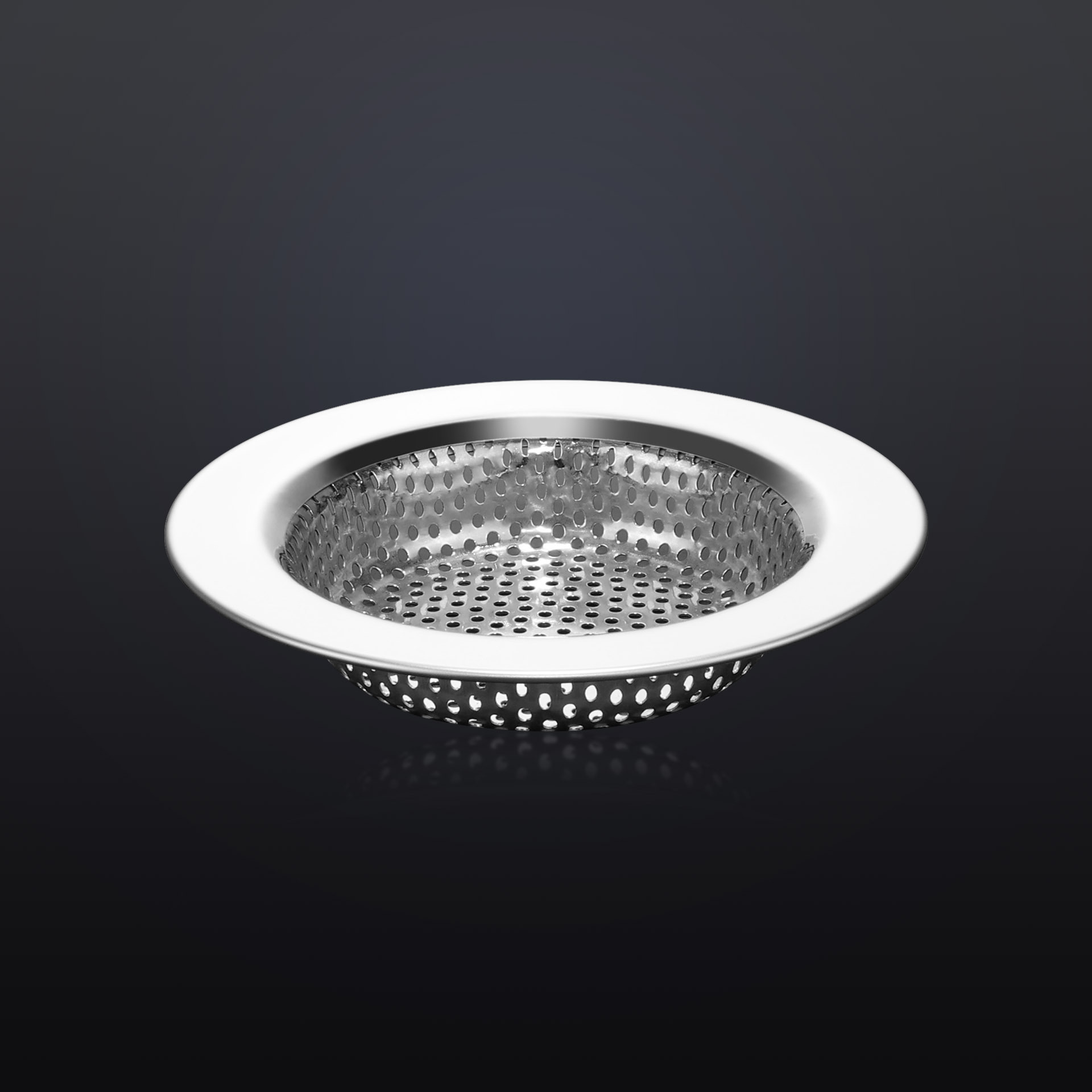 Haodex Kitchen Sink Strainer Filter Drain Double Layer Drainage Net Sewer Anti-Clog