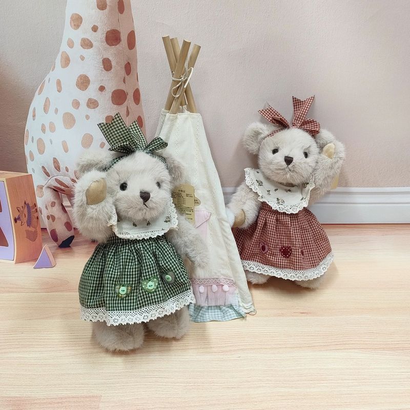 本物の鼻水クマ関節クマぬいぐるみコンパニオンなだめるかわいいテディベア人形ギフト子供のおもちゃ|undefined