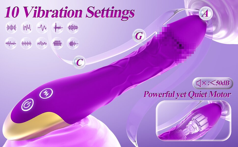 Vibratore punto g per donna - massaggiatore in silicone_voghion.com