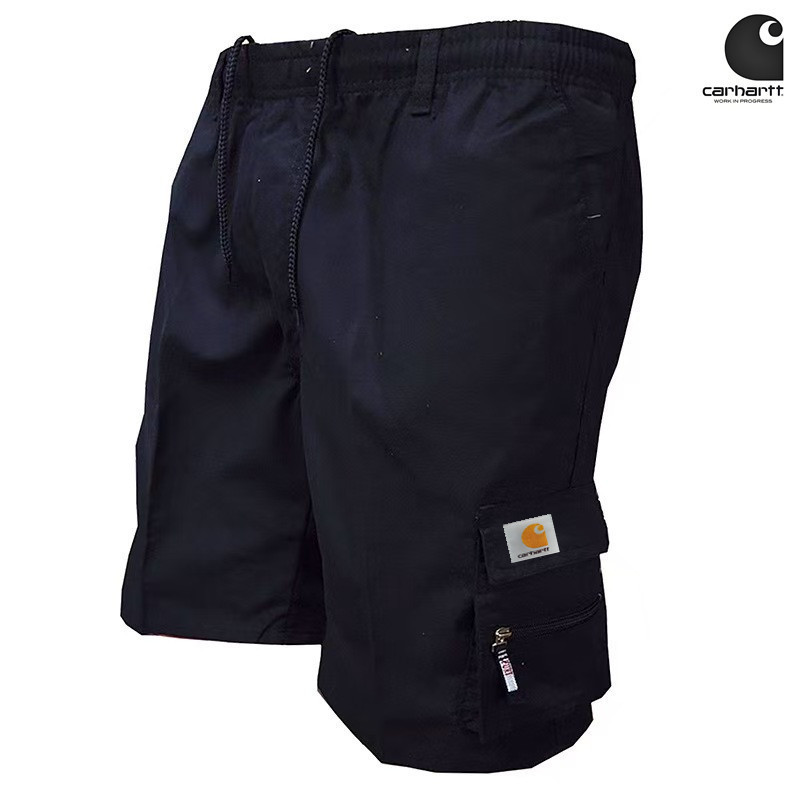 Carhartt Foreign Trade Popular Pocket Print Cargo Shorts Summer New Outdoor Fitness Sports Shorts