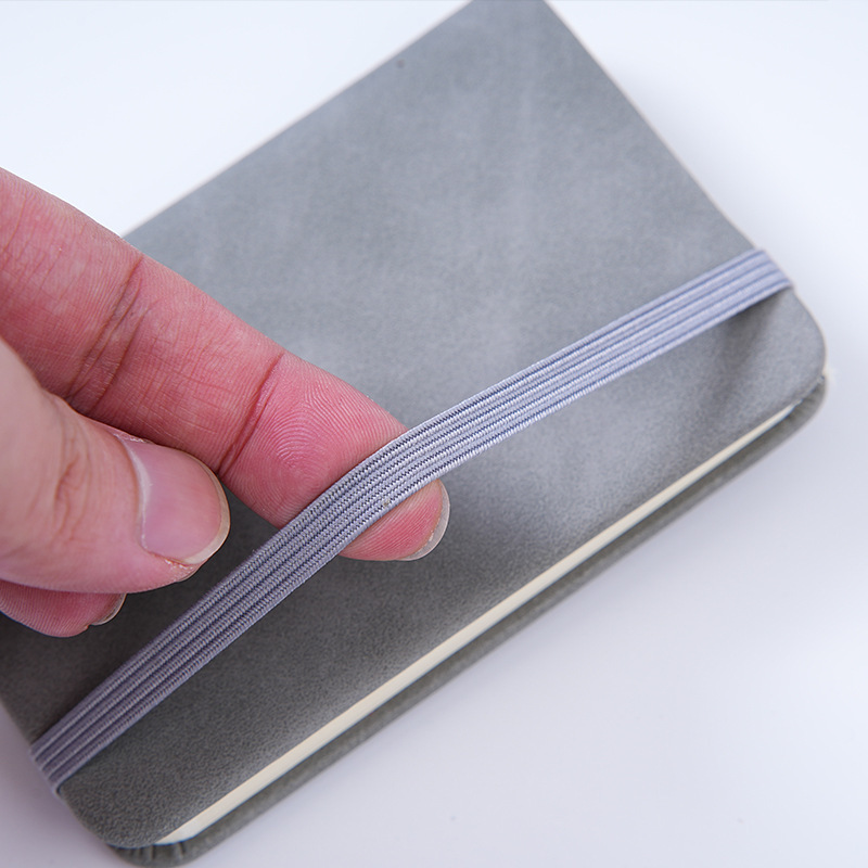 Cuaderno de piel de oveja personalizado a7 mini cuaderno de bolsillo de alto valor de la cara cuaderno de mano a5a6 cuaderno de notas al por mayor