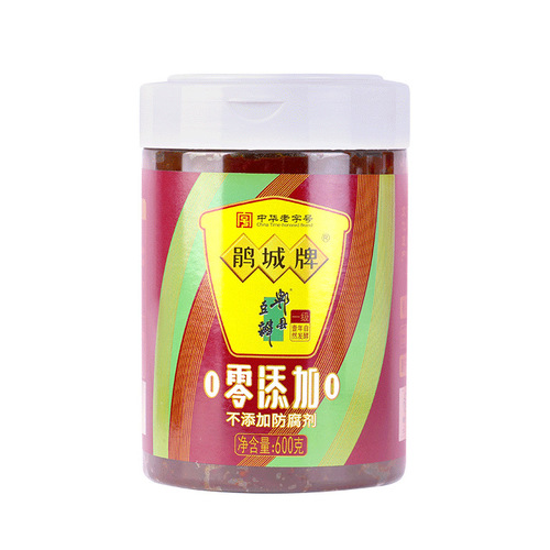 Dan City Brand First-Grade Pixian Broad Bean Paste 600g Can, No Added Ingredients Series Authentic Stir-Fry Seasoning Chili Sauce