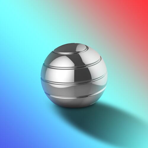 Amazon cross-border fully disassembled desktop ball transfer top fingertip spinning top decompression toy