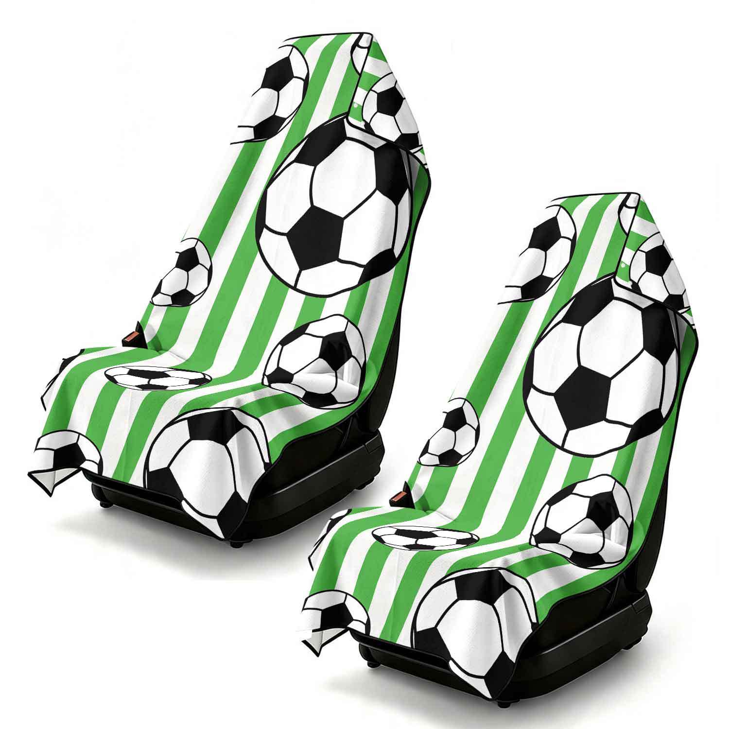2-piece dual-use car seat cover, ultra-fine fiber, can be used as a beach towel, printed car protective seat cover 13