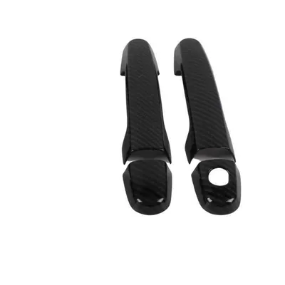 Other Automotive Exterior Supplies | Body Black Door Outer - 2-door-carbon-fiber-pattern-handle-single-hole