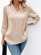 G 63610 V Neck Back Button Waist Shirt �����y���r��