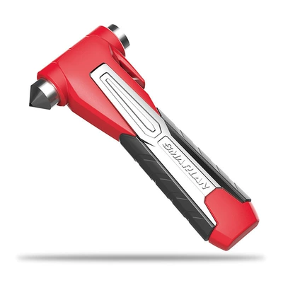 Emergency Rescue Safety Hammer with Qəza çəkici - cs-b07-window-breaking-safety-hammer-red