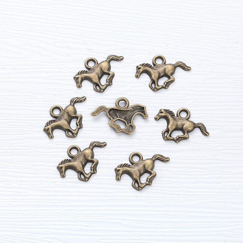 고대 녹색 말 14x21mm