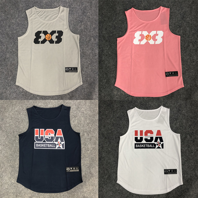 Summer basketball sports complex quick dry vest sleevless for…