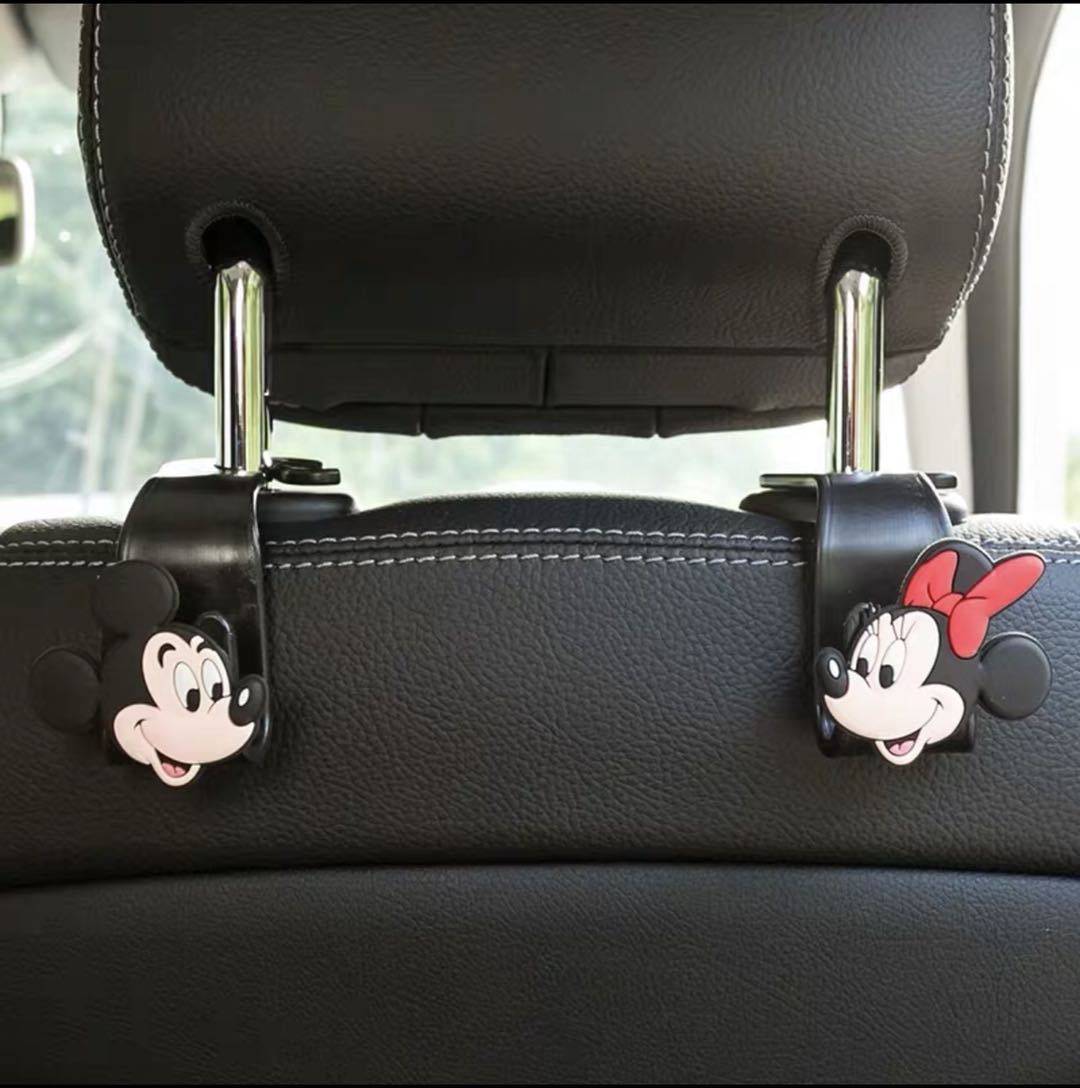 Productos de automóviles creativos, asiento trasero montado en el automóvil, gancho de asiento trasero, gancho de automóvil pequeño, lindo
