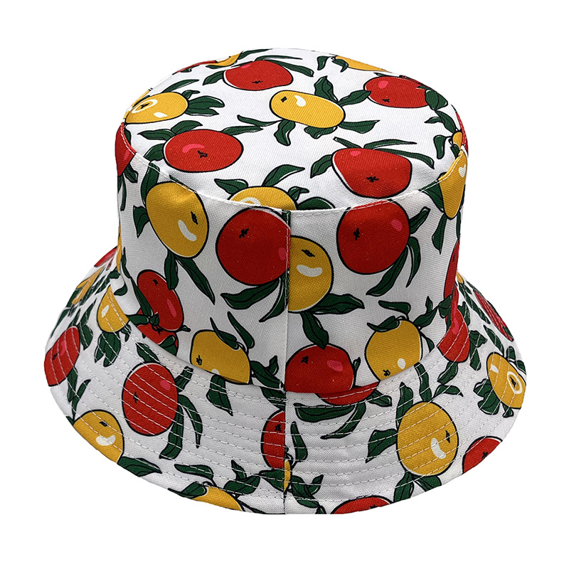 Unisex Hip-hop Sweet Fruit Flat Eaves Bucket Hat display picture 7