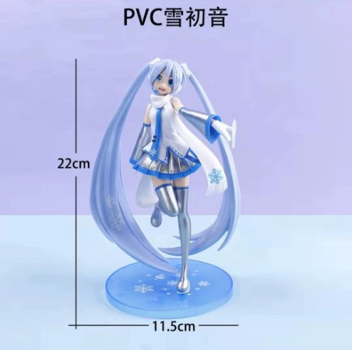 Фигурка Hatsune Miku, ПВХ, ~23 см — варианты Sakura и Cinderella в коробке