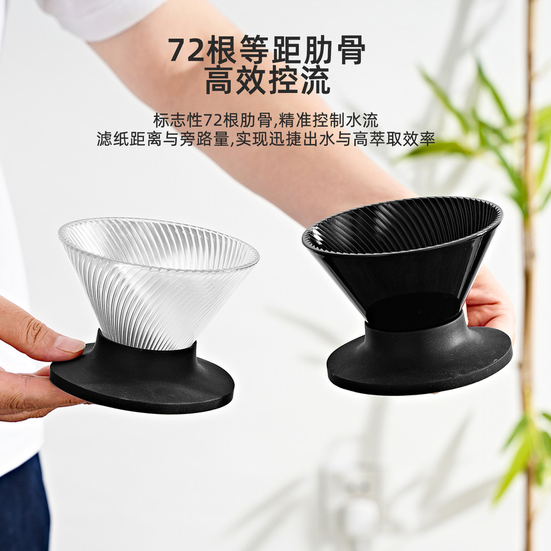 Coffee filter, V60 coffee filter set, coffee pot, funnel, coffee filter paper, coffee filter cup