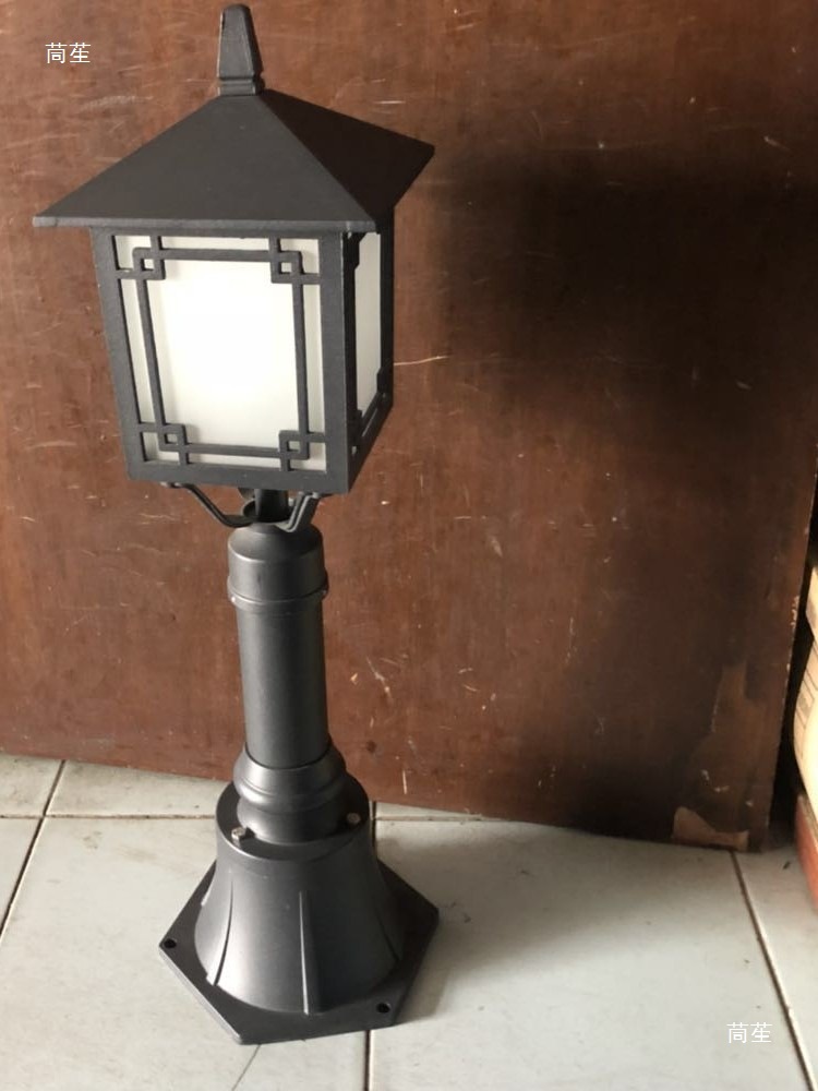 Paisaje lámpara de césped jardín al aire libre lámpara de columna baja lámpara de jardín lámpara de césped LED lámpara de aluminio iluminación de jardín parque