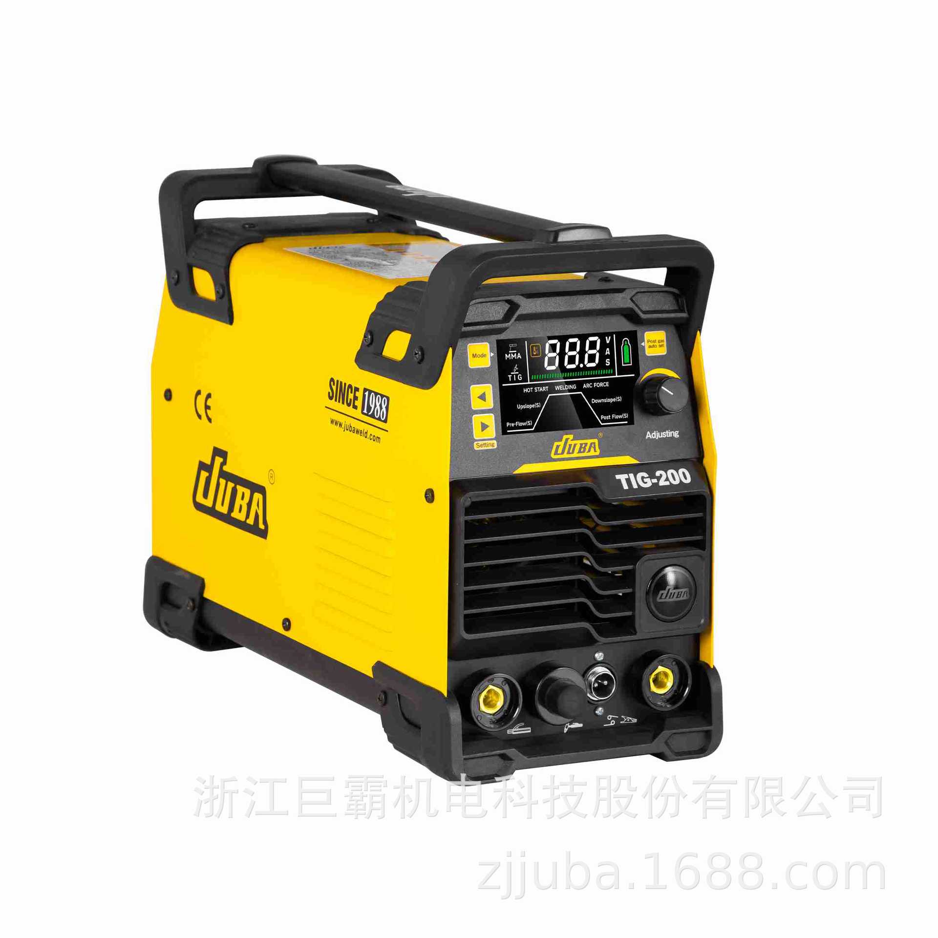 专业焊接不锈钢，铁，铝合金带脉冲功能氩弧焊机，最新显示屏操作