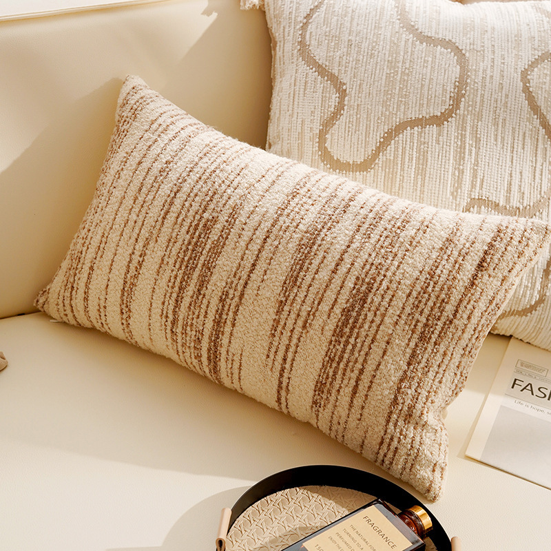 Cream-wind lujoso almohada de soporte de alta calidad, cojín de sofá de sala de estar, cojín de cabecera del dormitorio, funda de almohada con núcleo image 37