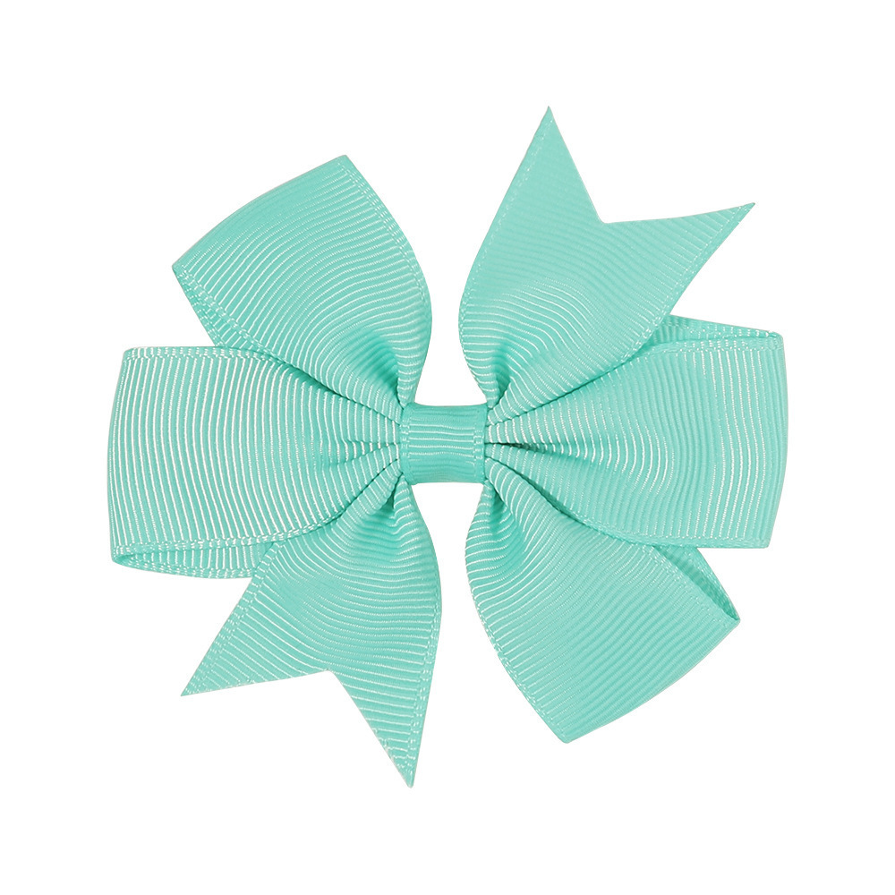 Horquillas para el Cabello Populares en Amazon, con Diseño de Cola de Golondrina, Cinta de Satén Acanalado, Accesorios para el Cabello de Bebés y Niños, Fabricante de Horquillas y Pasadores para el Cabello, Venta al por Mayor