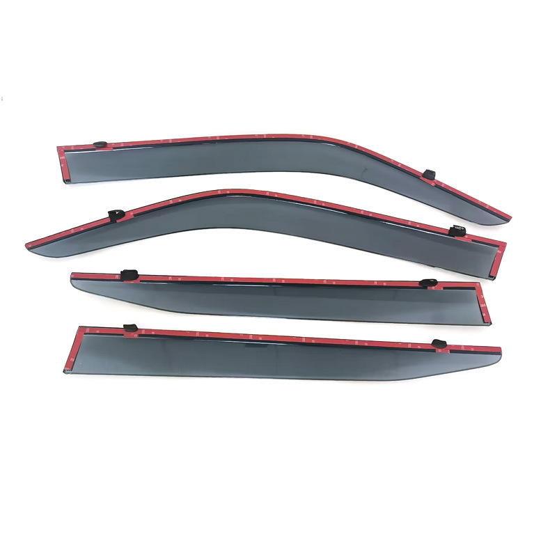 Toyota 2023 Land Cruiser LC300 Rain Guards, Electroplated/Stainless Trim
