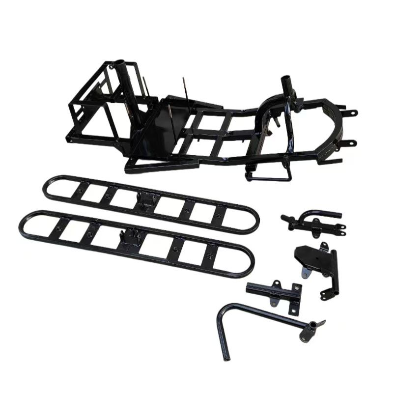 Factory Customized Electric Dust Sweeper Cart with Iron Frame, Front and Rear Mop Brackets, Dust Accessories for Electric Tricycles